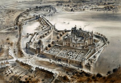 Kenilworth Castle, ca. 1575, ca. 1960er Jahre von Alan Ernest Sorrell