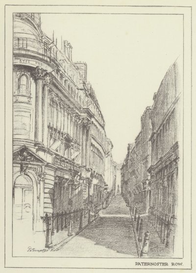 Paternoster Row von Alan Stapleton