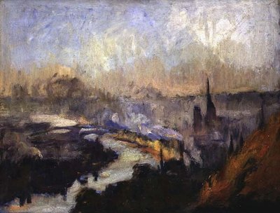 Berg St. Katharina von Albert Charles Lebourg