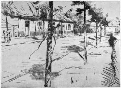 La Route Zélandaise, 1898 von Albert Baertsoen