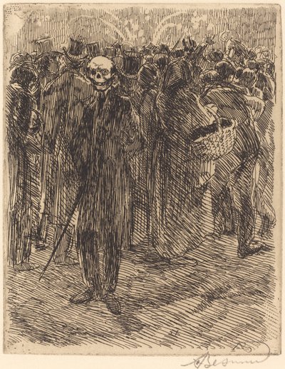 In der Menge von Albert Besnard