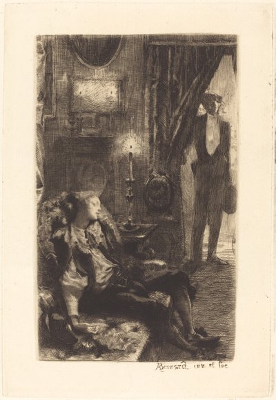 Iza schläft von Albert Besnard