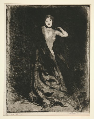 Die Frau (Frontispiz) von Albert Besnard