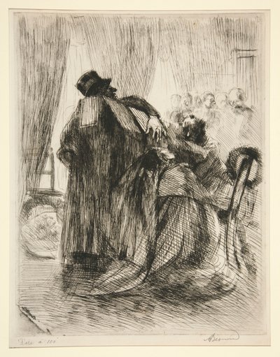 Die Trauer von Albert Besnard