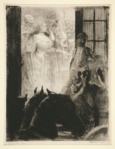 Le Triomphe mondain von Albert Besnard