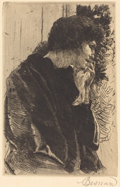 Traurigkeit (Tristesse) von Albert Besnard