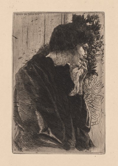 Traurigkeit von Albert Besnard