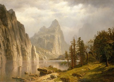 Merced River, Yosemite Valley, 1866 von Albert Bierstadt