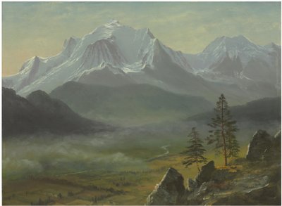 Mont Blanc von Albert Bierstadt