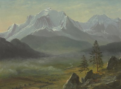 Mont Blanc von Albert Bierstadt