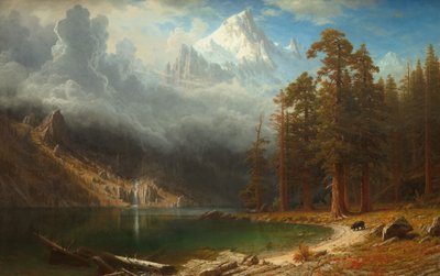Mount Corcoran von Albert Bierstadt