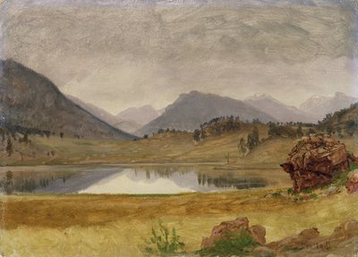 Wind River Country, ca. 1860 von Albert Bierstadt