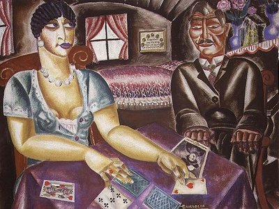 Die Kartenspieler von Albert Droesbeke