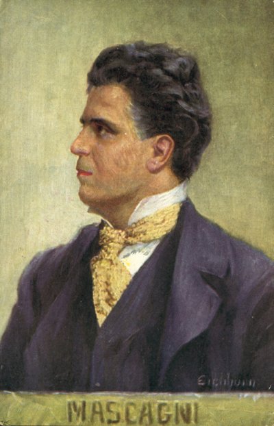 Pietro Mascagni von Albert Eichhorn