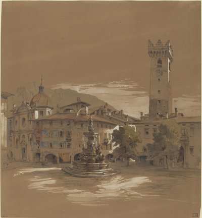 Ansicht von Trento von Albert Emil Kirchner