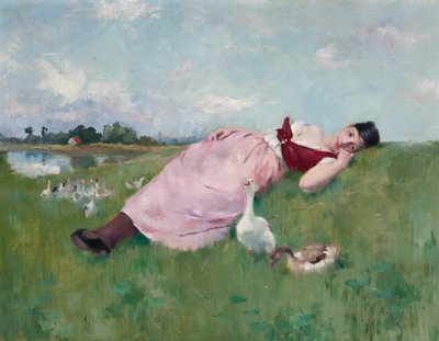 Das Gänsemädchen von Albert Emile Artigue