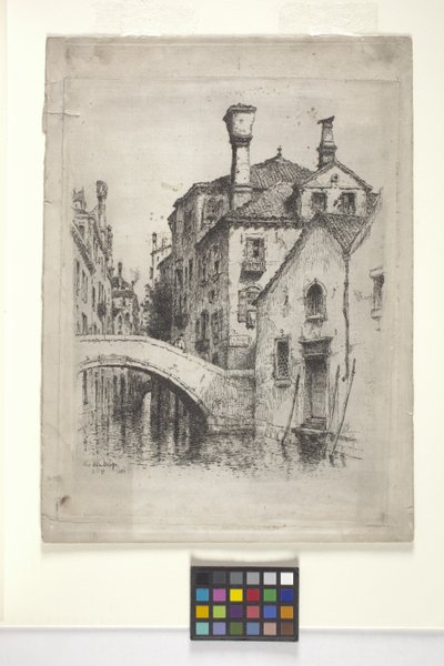 Rio Della Senza, Venedig von Albert Fitch Bellows