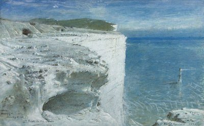 Goblin-Mondlicht, Beachy Head von Albert Goodwin