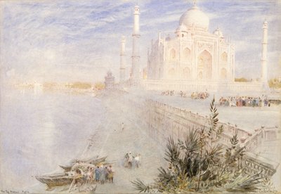 Taj Mahal von Albert Goodwin
