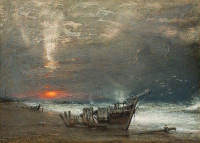 Das Ende des Tages von Albert Goodwin