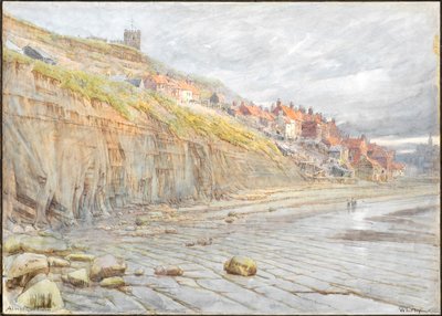 Whitby (Aquarell mit Tinte) von Albert Goodwin
