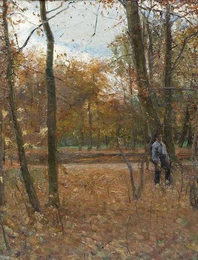 Herbst in Søndermarken von Albert Gottschalk