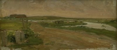 Westjütische Landschaft. Holmsland von Albert Gottschalk