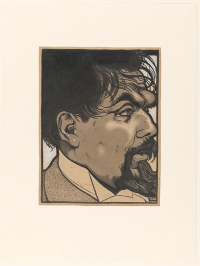 Porträt von Jan Toorop von Albert Hahn (I)