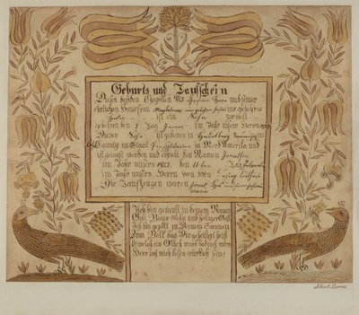 Fraktur, 1935-1942 von Albert J. Levone