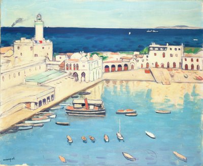 Das Admiralität in Algier von Albert Marquet