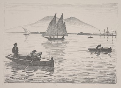 Der Hafen von Neapel von Albert Marquet