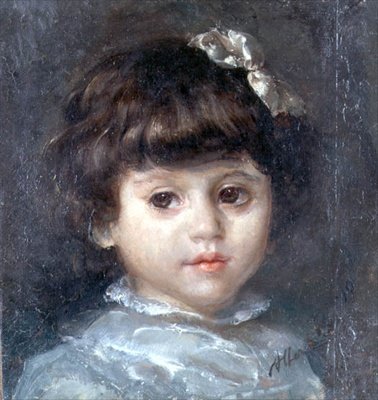 Kopfstudie von Dora Siegel von Albert Roelofs
