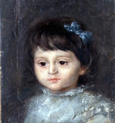 Kopfstudie von Erna Siegel von Albert Roelofs