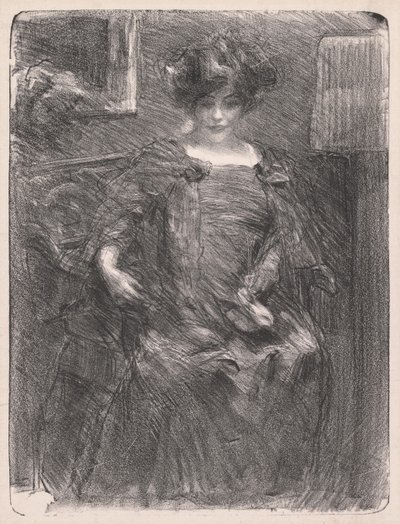 Ohne Titel (Frau) von Albert de Belleroche