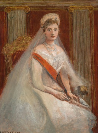 Bildnis Zarin Alexandra Fjodorowna von Albert von Keller