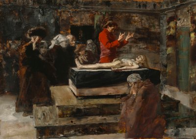 Die Auferweckung des Jairi Töchterlein von Albert von Keller