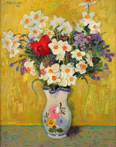 Frühlingsblumen von Alberto Morrocco