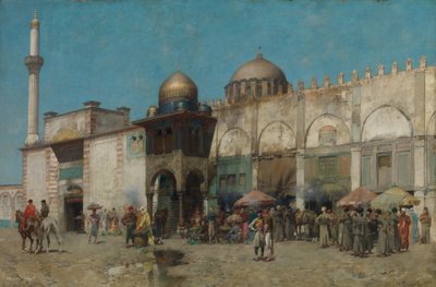 Eine Moschee, 1886 von Alberto Pasini