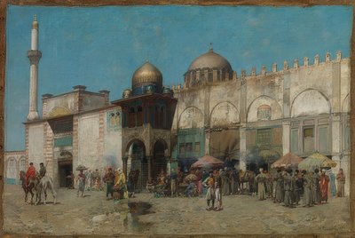 Eine Moschee von Alberto Pasini