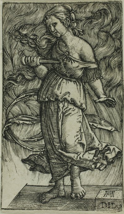Dido bringt sich um von Albrecht Altdorfer