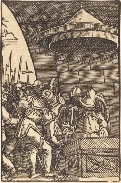 Pilatus wäscht seine Hände von Albrecht Altdorfer