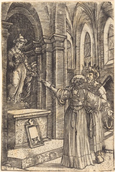 Salomo betet zu den Götzen von Albrecht Altdorfer