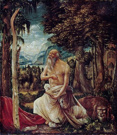 Der reuige Heilige Hieronymus, 1507 von Albrecht Altdorfer