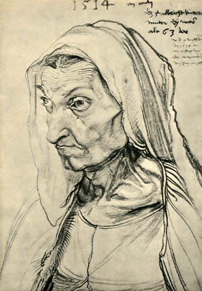 Barbara Dürer, 1514, 1943 von Albrecht Dürer