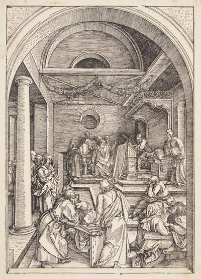 Christus unter den Ärzten von Albrecht Dürer