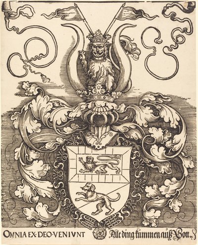 Wappen von Lorenz Staiber von Albrecht Dürer