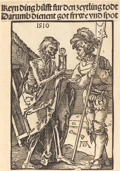 Der Tod und der Landsknecht von Albrecht Dürer