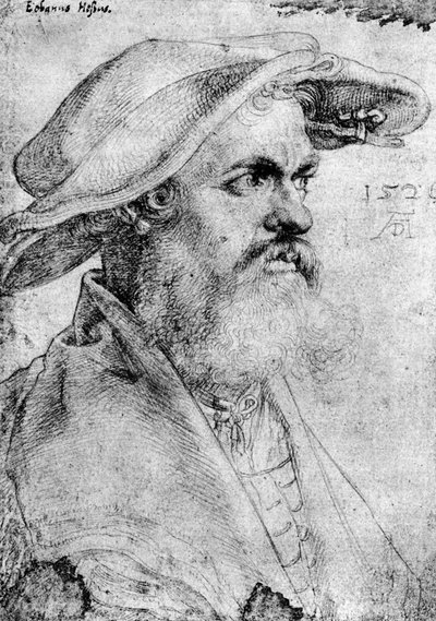 Eobanus Hesse, 1526 von Albrecht Dürer