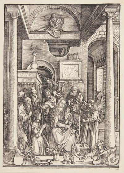Verherrlichung der Jungfrau von Albrecht Dürer