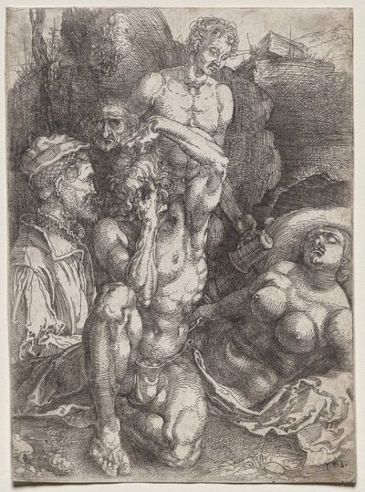 Gruppe von fünf Figuren von Albrecht Dürer